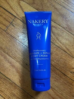 Nakery Beauty SkinRecovery Energize + Repair Body Cream, with Magnesium (8.4 oz)